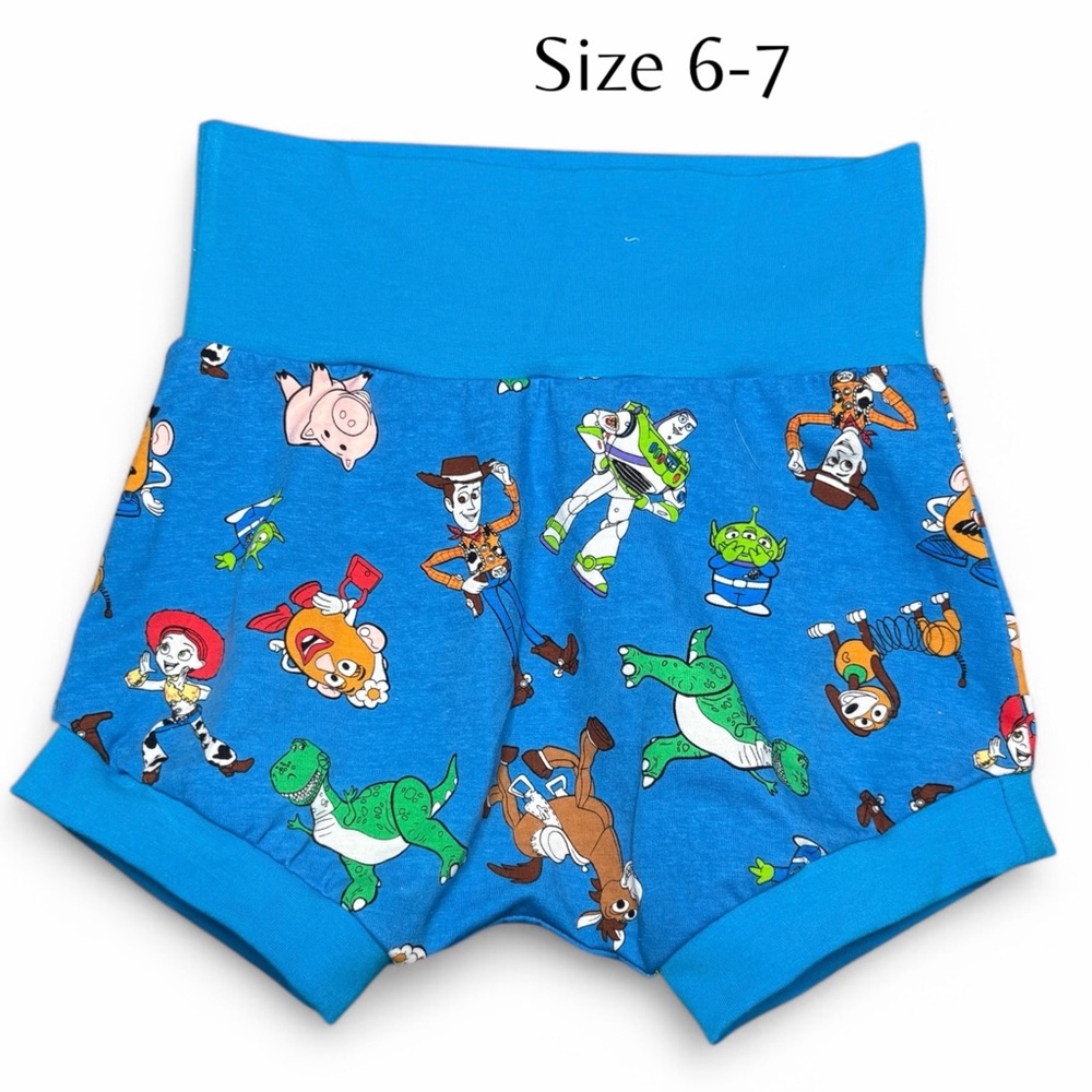 Custom made shorts-NEW- Bonds Toy Story print